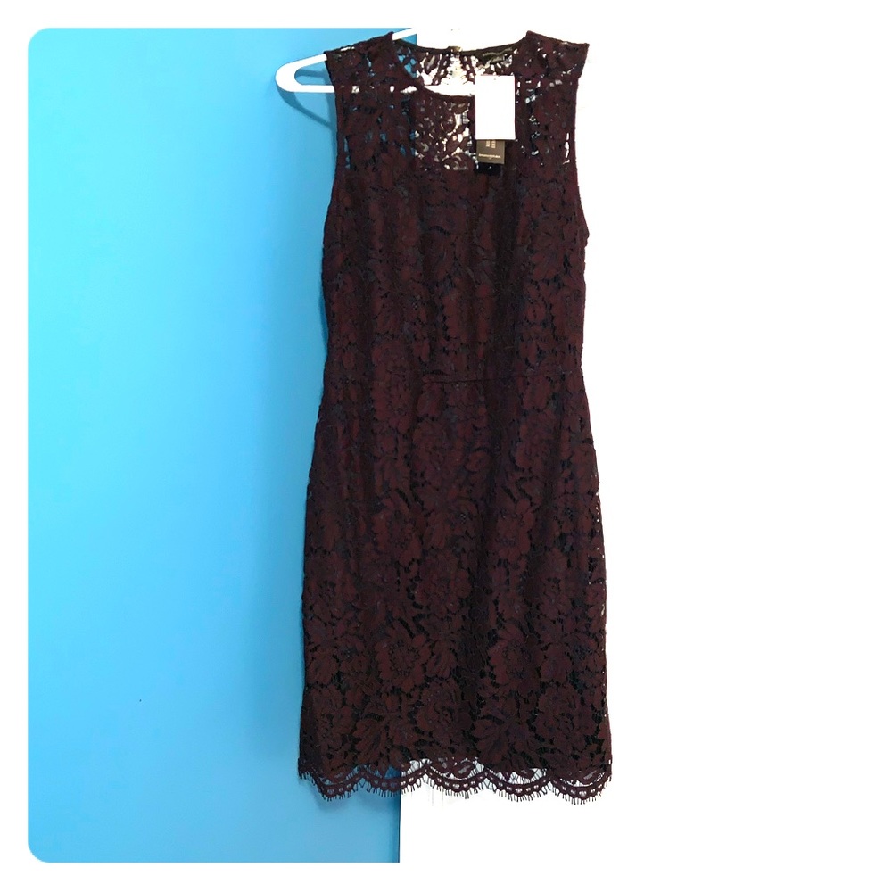 Banana Republic Maroon Cocktail Dress